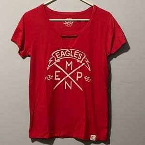 Legacy Red Short Sleeve w/ EP Eagles Swag